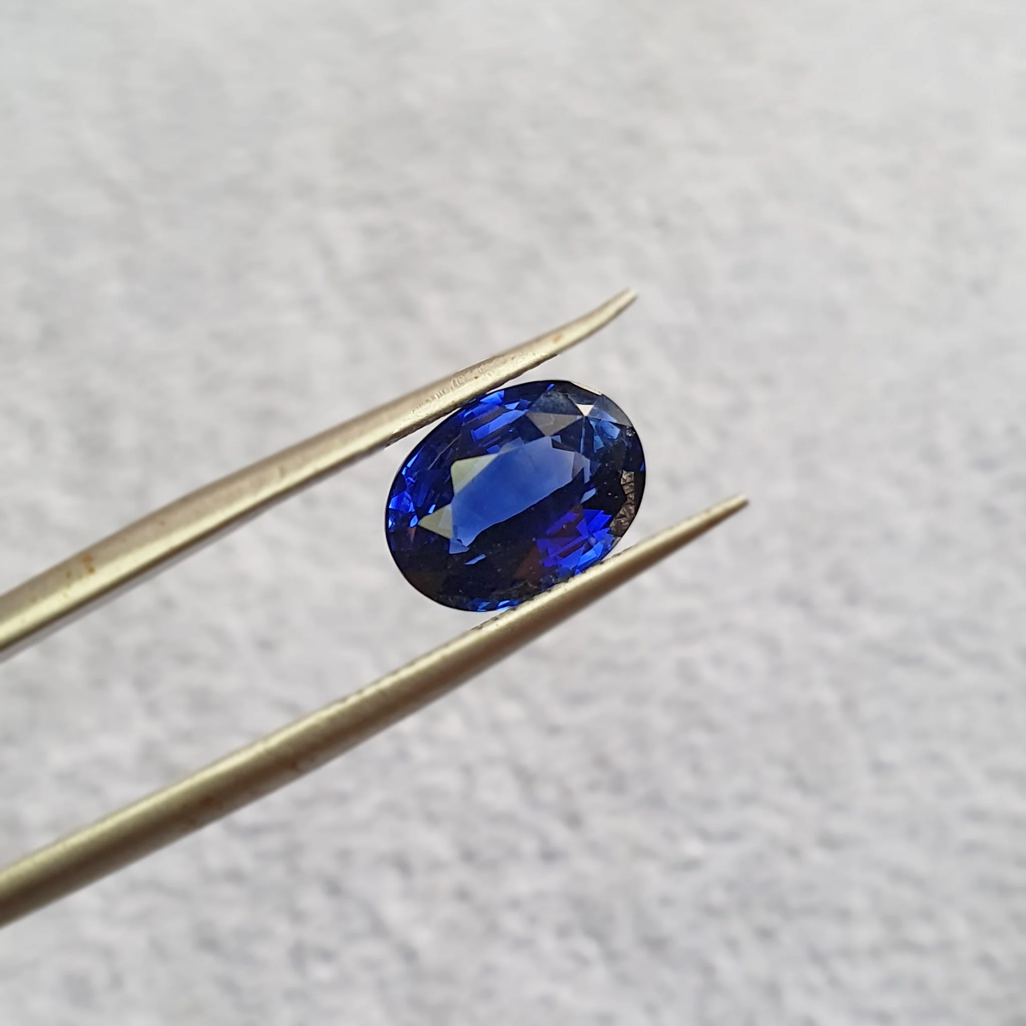 Oval Blue Sapphire (3.2ct)
